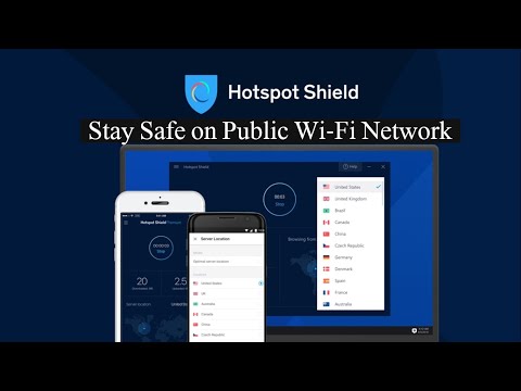 Hotspot Shield: Stay Safe on Public Wi-Fi Network
