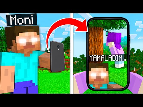 Minecraft'ta Arkadaşımı SNAPCHAT ile Trolledim…