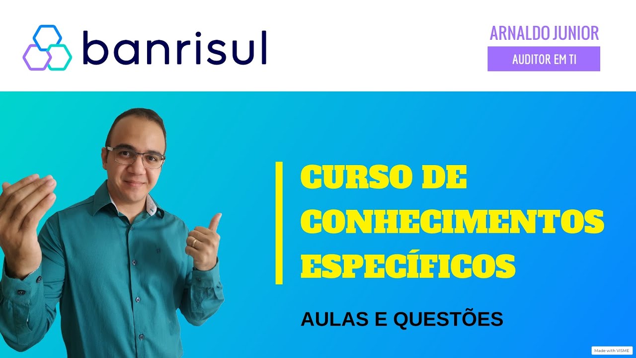 CURSO INTESIVO PARA O CONCURSO DO BANRISUL - CARGO DESENVOLVIMENTO DE SOFTWARE