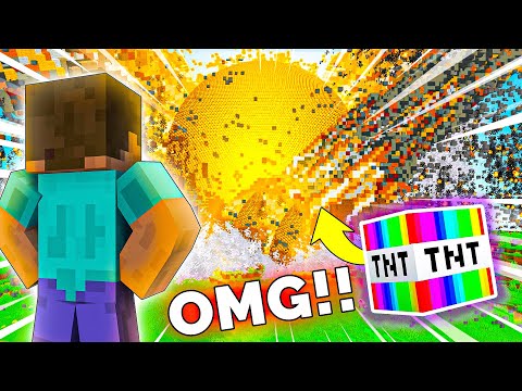 THIS TNT IS TOO OVERPOWERED in Minecraft