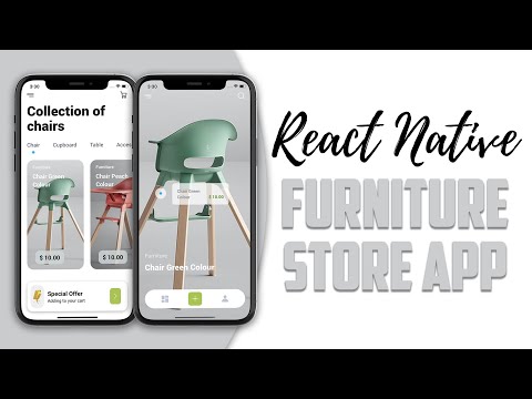 LCRN EP4 - Furniture Store App - React Native UI