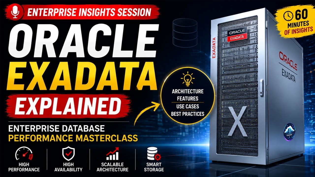 Oracle Exadata Training Session Architecture