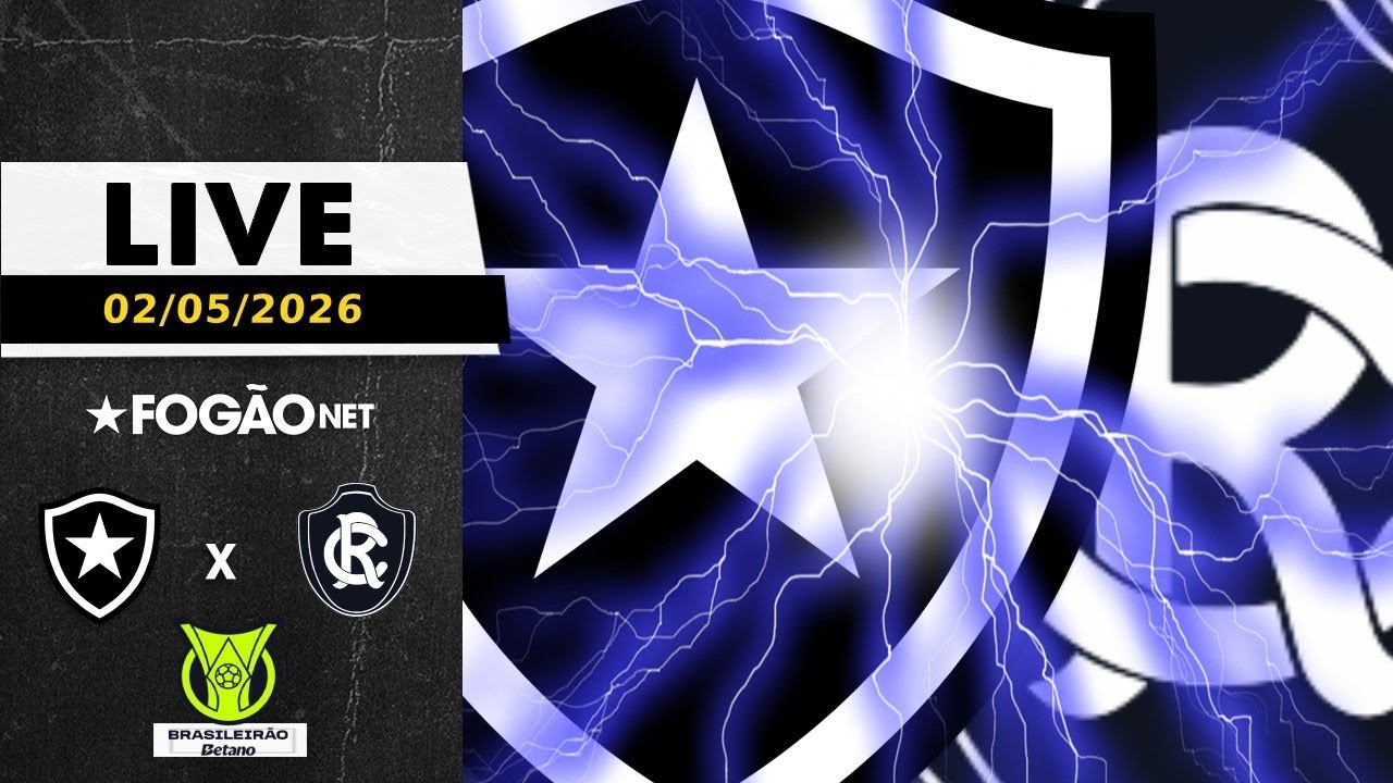 LIVE | Pré-jogo de Botafogo x Remo pela 14ª rodada do Campeonato Brasileiro