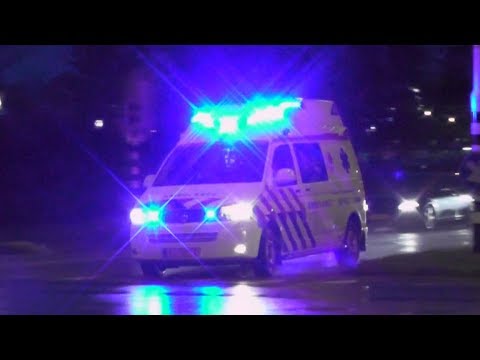 A1, Silverline Ambulance 02-112 Leeuwarden naar onbekende melding