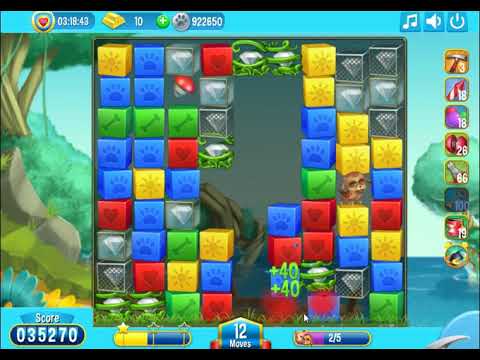 Pet Rescue Saga Level 2442 - NO BOOSTERS | SKILLGAMING ✔️