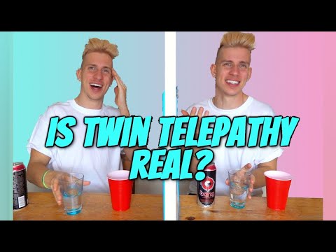 REAL TWIN TELEPATHY TEST (TWINS SAME BRAIN)