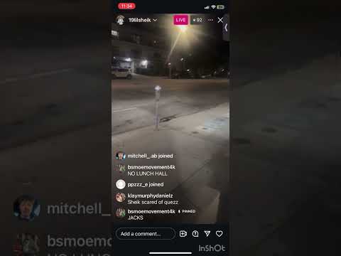 LIL SHEIK RESPONDS TO LUL G AND SPEAKS ON LIL THEZE,DISSES DABOII,200 & LUL DAME ON IG LIVE