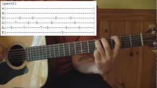 Acoustic #3 by Goo Goo Dolls - Full Guitar Lesson &amp; Tabs