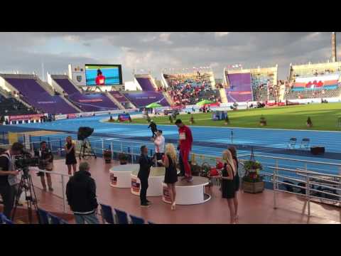 Luka Janežič seremony 400 m