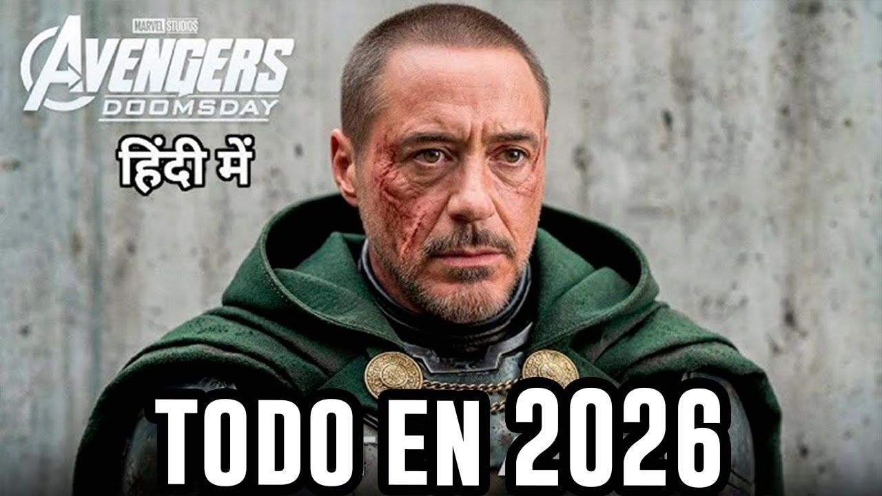 TODAS las películas llegan en 2026 I Godzilla 2 I Avengers Doomsday I Toy Story 5 I Spider-Man 4