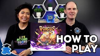 Porcus : A Dungeon Adventure - How to Play. Complete, Concise, Clear Board Game Tutorial