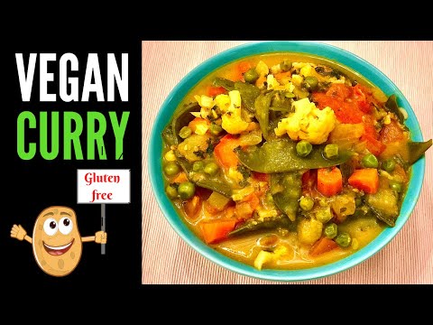 VEGAN COCONUT CURRY I whole food plant based recipes | gluten free meals | hello green