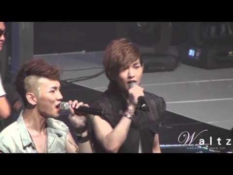 [FANCAM] 100806 SHINee Onew singing Taemin's line @ MB Ending