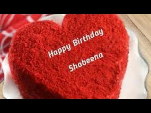 Happy Birthday Shabeena|Happy birthday shabena api|happy birthday to you jee|Birthday whatsapp video