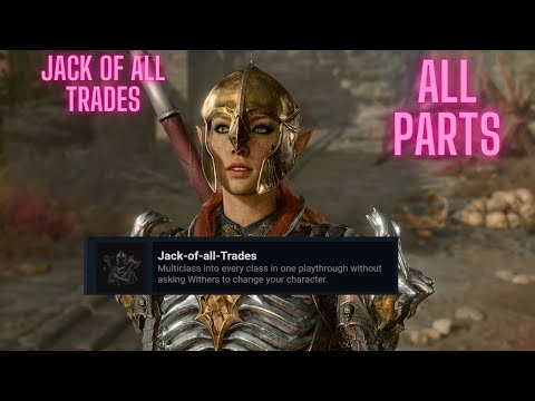 Can You Beat Baldurs Gate 3 As a Jack of All Trades FULL ACTS 1, 2 and 3