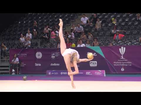Julia Evchik BLR Ball AA World Challenge Cup Cluj 23 August 2019