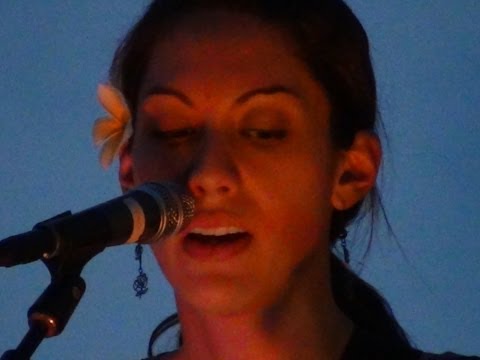 Johnna Padeken Parel singing "Enough" Live @ Keauhou Shopping Center