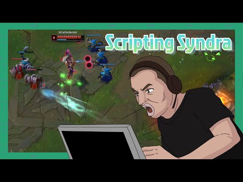 Scripting Syndra | League of Legends #clips