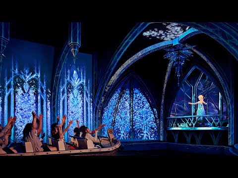 VR360  Full Ride: Frozen Ever After ~ World of Frozen - Hong Kong Disneyland / 完整片段 魔雪奇幻之旅 - 魔雪奇緣世界