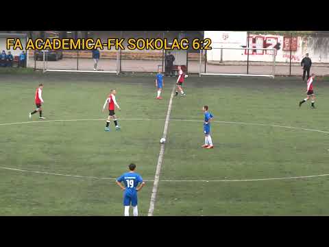 10.kolo Kantonalne lige za KADETE - FA Academica🆚FK Sokolac 6:2