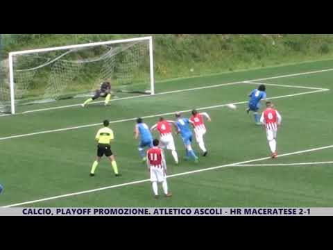 Calcio. PlayOff Promozione Marche- Atletico Ascoli - HR Maceratese 2-1