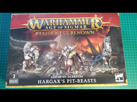Age of Sigmar - Hargax's Pit-Beasts Unboxing & Review