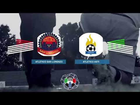 LEGACALCIO8 STAGIONE 21/22 SERIE B Atletico San Lorenzo - Atletico Asti
