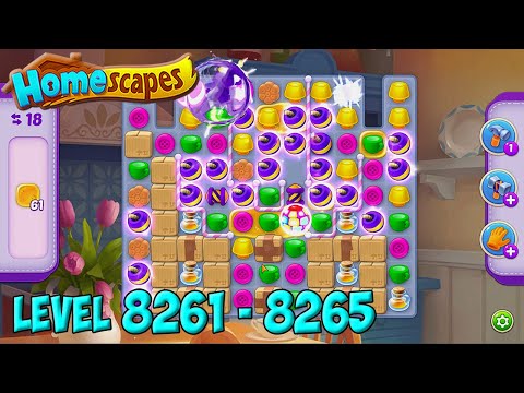 Homescapes level 8261 8262 8263 8264 8265 🏡 Playrix HD