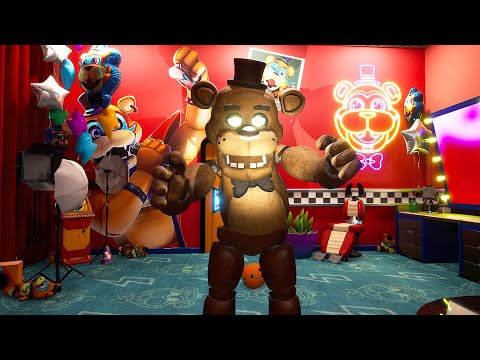 Original Freddy Fazbear Jumpscares Gregory in FNAF Security Breach