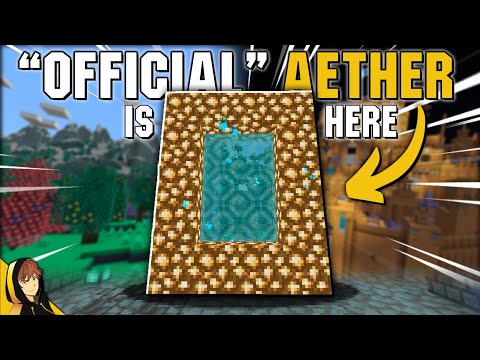 The Aether is now "OFFICIALLY?' within Minecraft... WHAT!?!