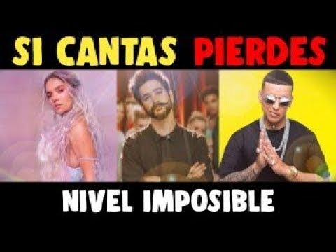 SI CANTAS PIERDES NIVEL REGGAETON 🔥IMPOSIBLE NO CANTAR🔥
