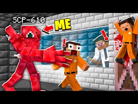 I Became SCP-610 in MINECRAFT! - Minecraft Trolling Video