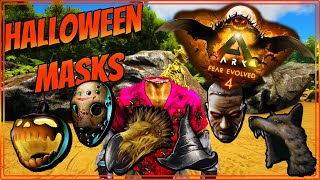 Get All Halloween Mask Skins In Ark Fear Evolved 4