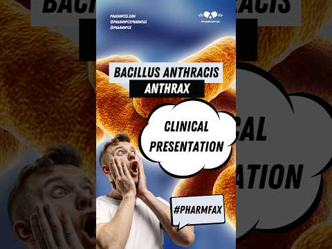 Anthrax clinical presentation and non-toxic GI treatments? #pharmacy #medicine #nursing