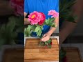 The right way to put artificial flowers in vase #shorts #tipsandtricks #lifehacks