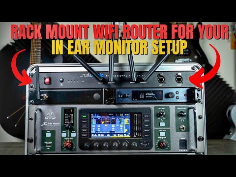 Rack Mount WIFI ROUTER For Your IN EAR MONITOR Setup! 🤯