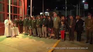 preview picture of video '52 Aniversario Bomberos Zapallar, Inauguración Sala de Máquinas'