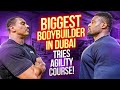 BIGGEST BODYBUILDER IN DUBAI TRIES AGILITY COURSE!