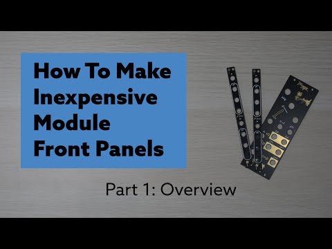 Use PCBs to Make Awesome Modular Panels - Part 1 The Passive Multiple