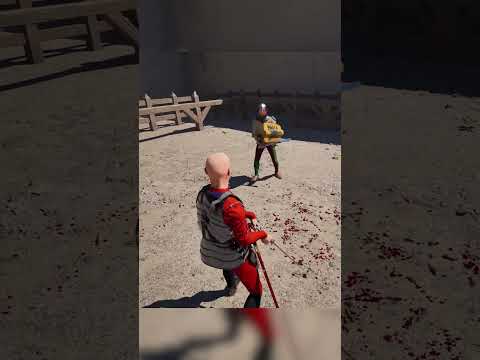I used a KATANA In Half Sword!