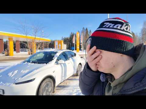 TESLA LATAA SURKEASTI KYLMÄSSÄ! - VOLKKARI OLI PAREMPI!