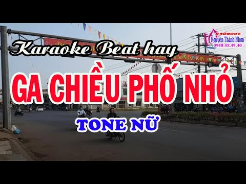 Karaoke  GA CHIỀU PHỐ NHỎ - TONE NỮ | Phối chuẩn beat Giao Linh