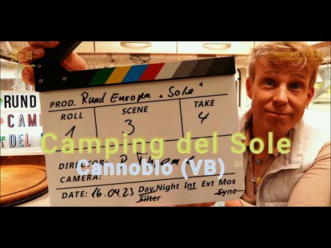 "Camping del Sole": Schöner Wohnmobilstellpatz für Camping-Urlaub in Cannobio am Lago Maggiore!