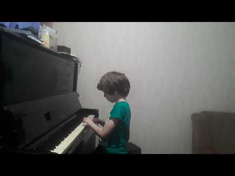 "Ноктюрн"  ПРОБА №1 04 января 2021 (Процесс становления пьесы  в работе с Максимом, 1 класс).