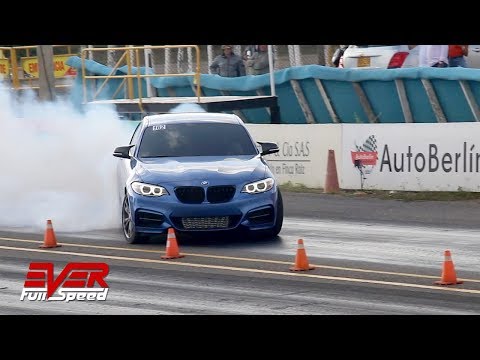 BMW 235i vs Audi S3 | 12 seg. 9a Válida de Piques 1/4 de Milla B/quilla 2019
