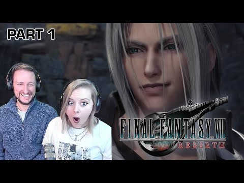 wait HE WAS GOOD!? | Husband & Wife play FF7: Rebirth for the first time! | day 1