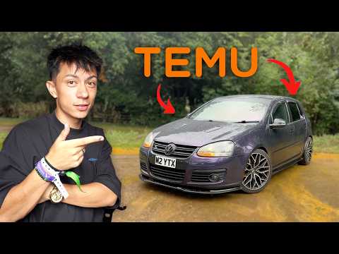 TRANSFORMING MY VOLKSWAGEN GOLF USING TEMU...