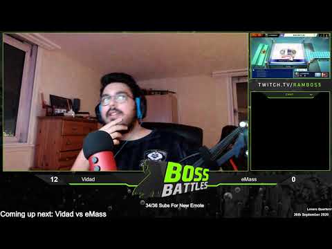 Vidad vs eMass (ROB vs Joker) Losers Quarters | BOSS BATTLES