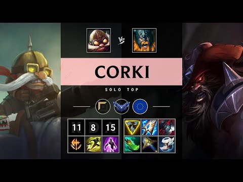 Corki Top vs Olaf - EUW Diamond Patch 25.19