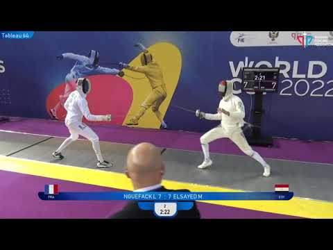 Sirius Epee 2022, ME Ind T64 Elsayed EGY - Nguefack FRA